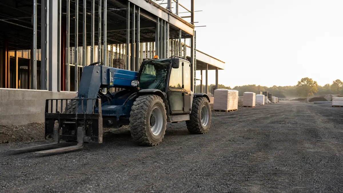 Telehandlers jobsite access in Davenport